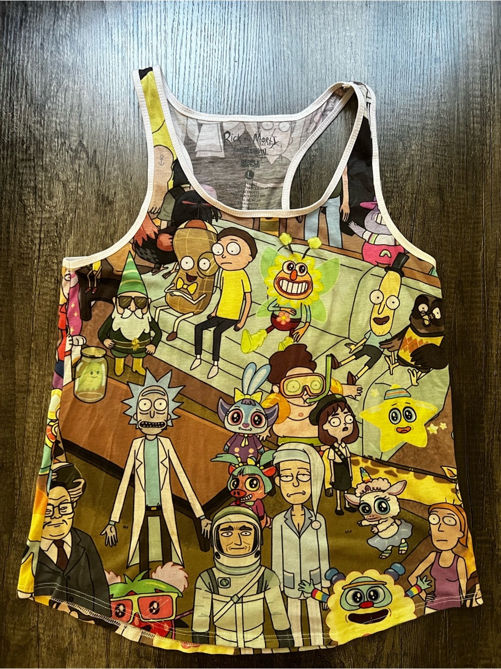 Rick and Morty Graphic Tank